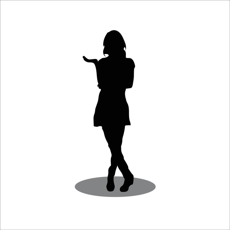 Frauen Silhouette Vektor