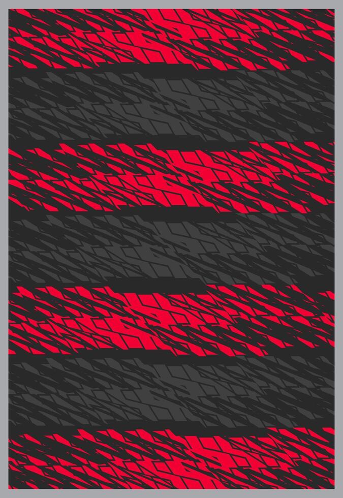 Fußball Jersey Design zum Sublimation. abstrakt Hintergrund mit Sport Muster. vektor