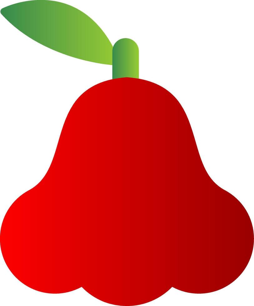 Java Apfel eben Gradient Symbol vektor