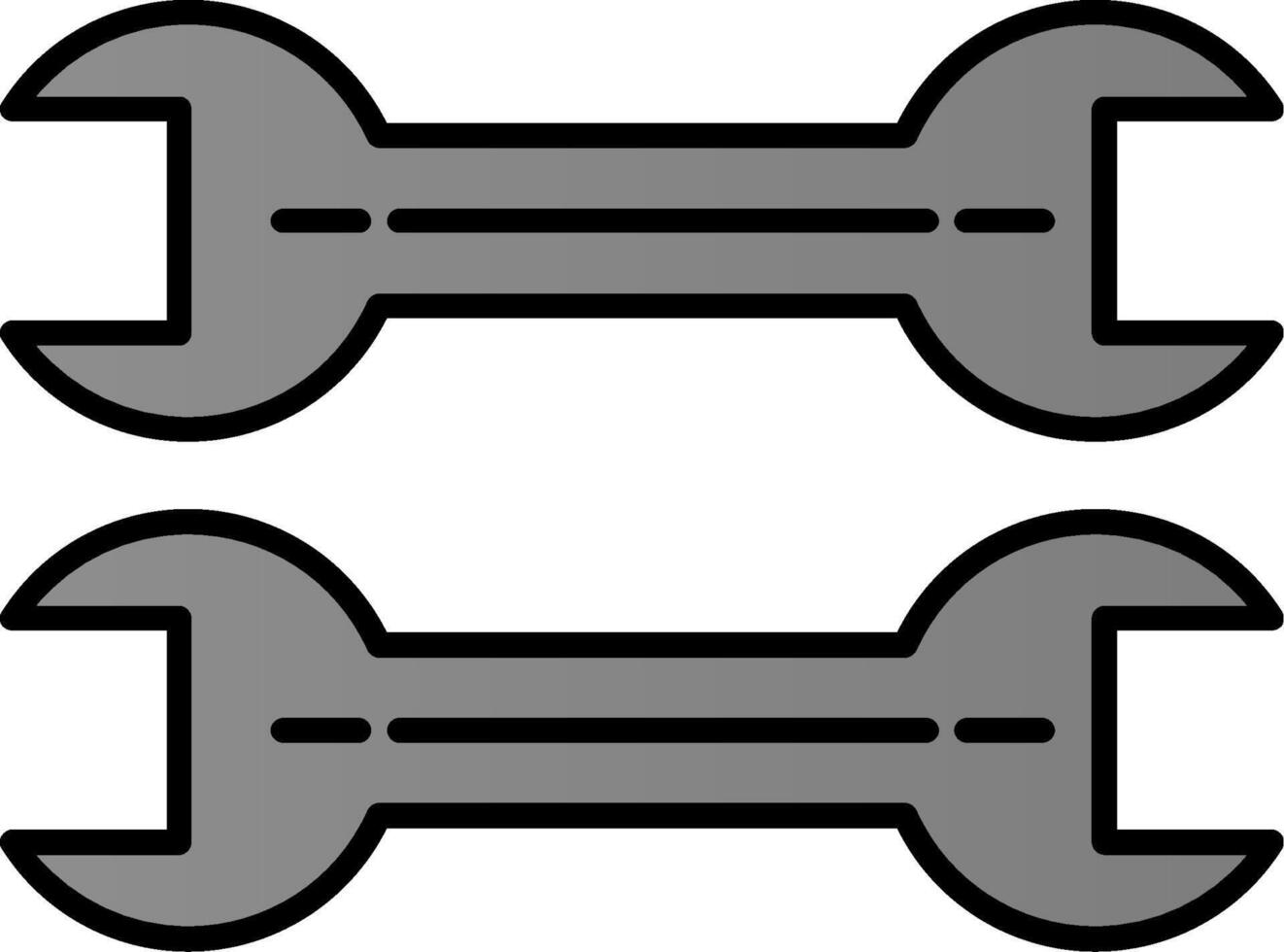 Schlüssel Linie gefüllt Gradient Symbol vektor
