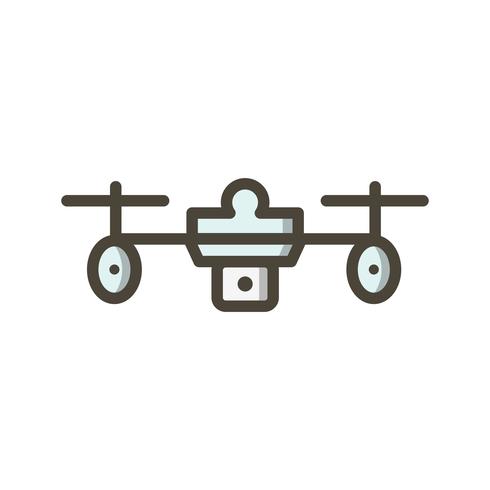 Vektor-Drohne-Symbol vektor