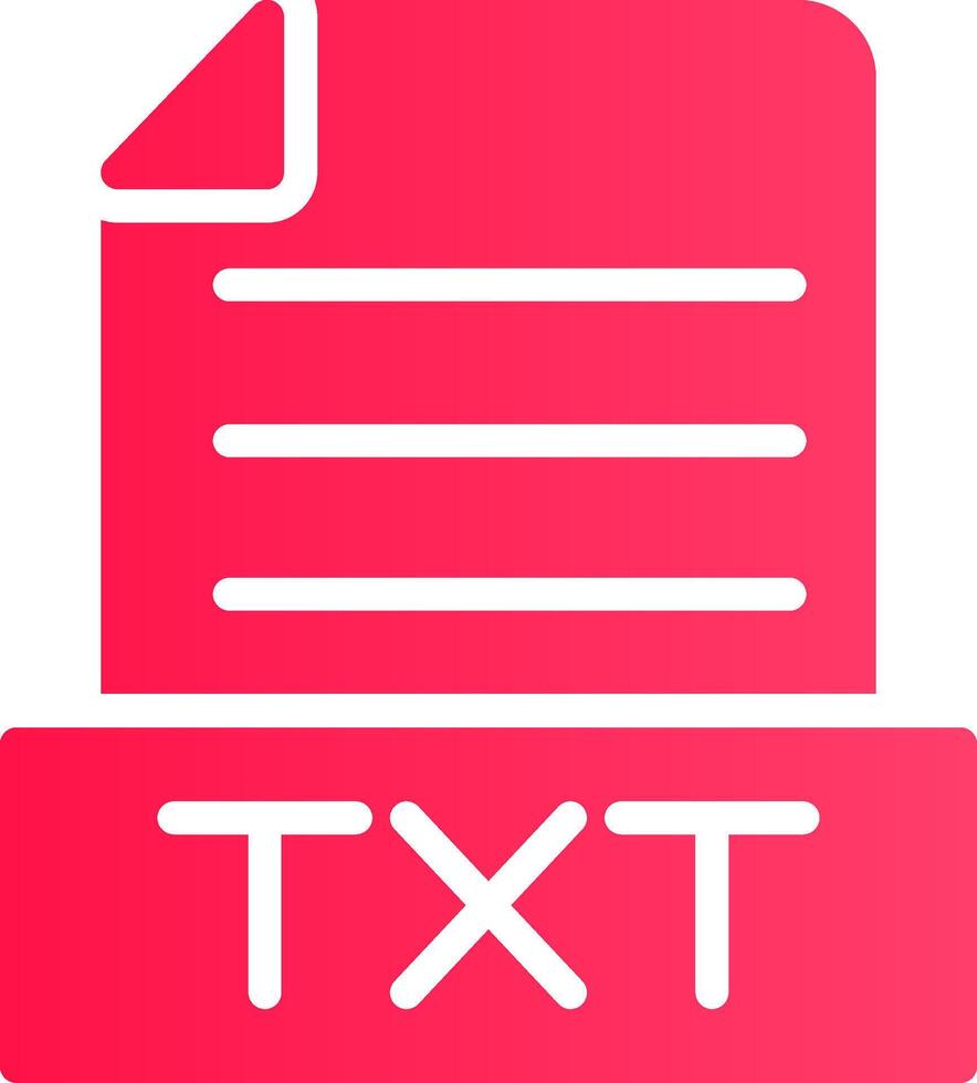 TXT kreativ Symbol Design vektor