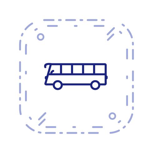 Vektor-Bus-Symbol vektor