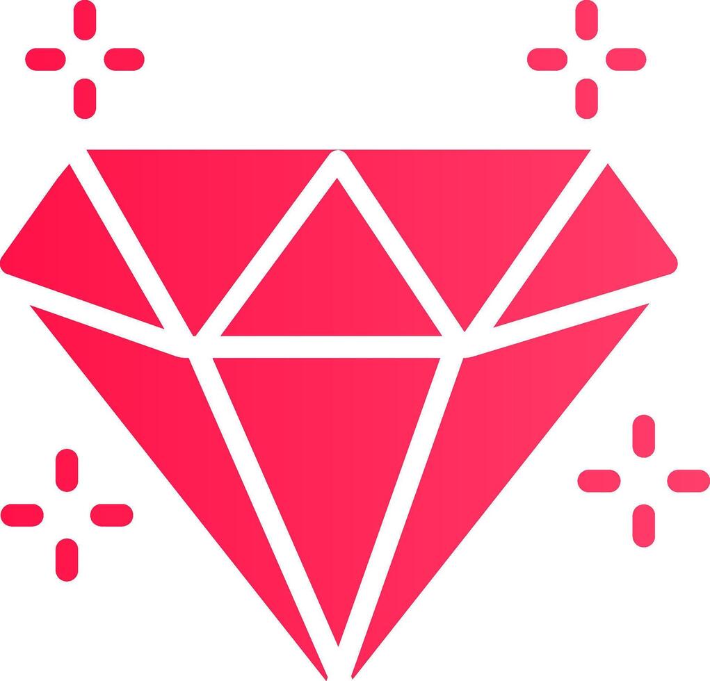 Diamant kreatives Icon-Design vektor