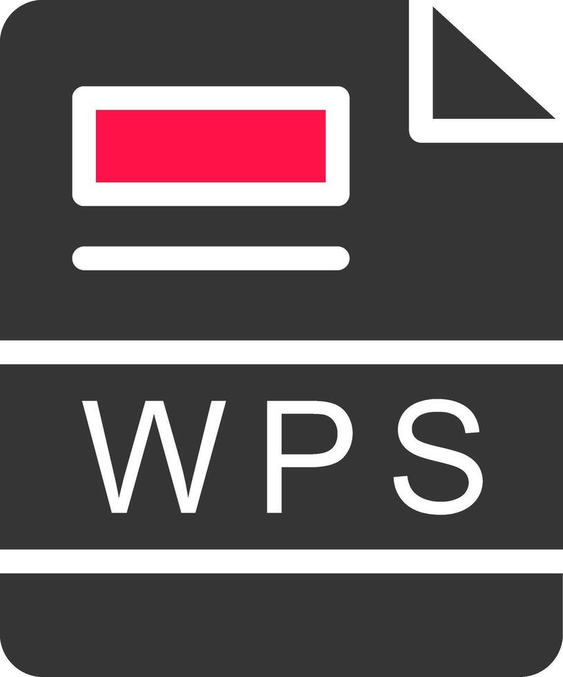 wps kreativ Symbol Design vektor