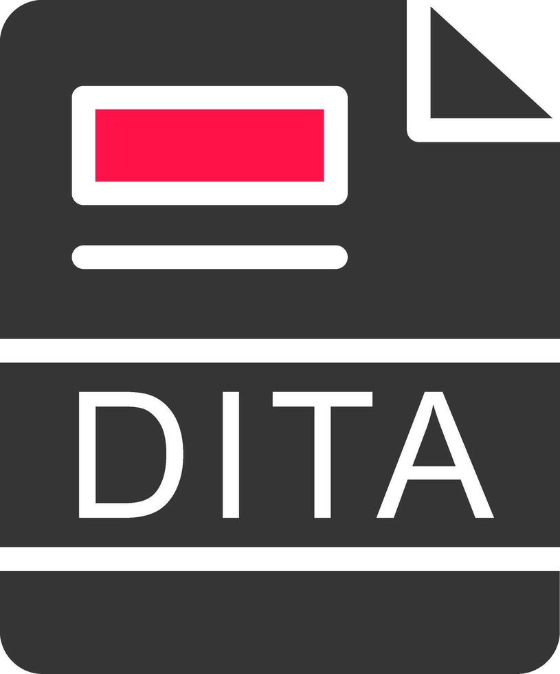 dita kreativ Symbol Design vektor