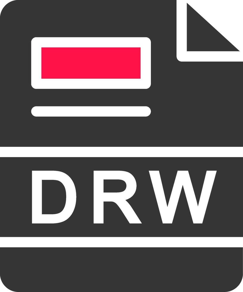 Drw kreativ Symbol Design vektor