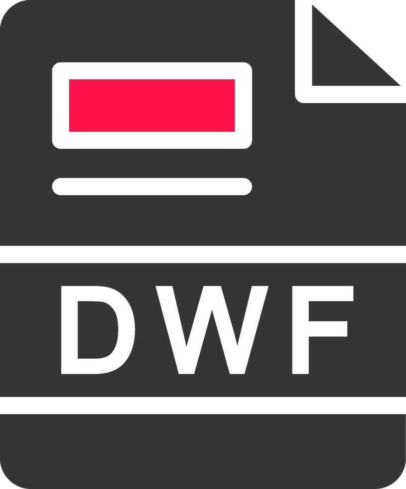 dwf kreativ ikon design vektor