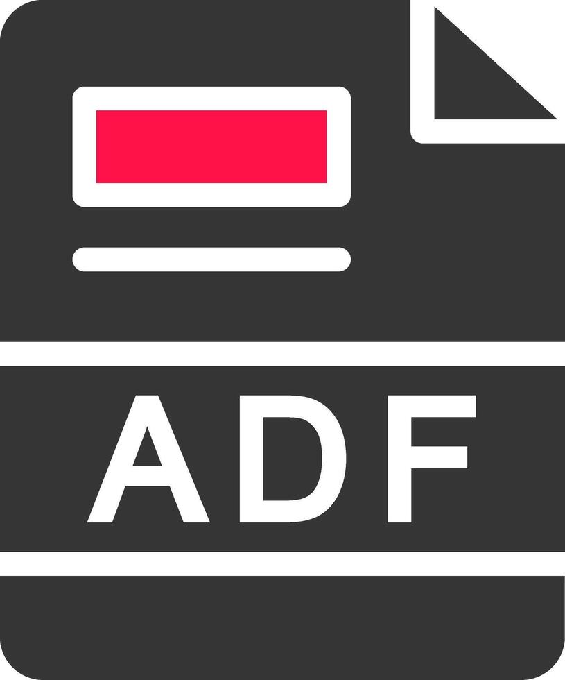 adf kreativ Symbol Design vektor