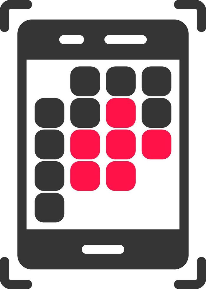 Aufgabe Organisation App kreativ Symbol Design vektor