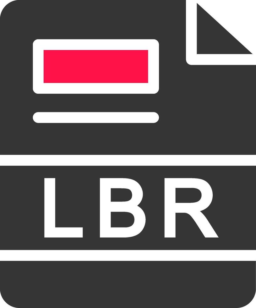 lbr kreativ Symbol Design vektor