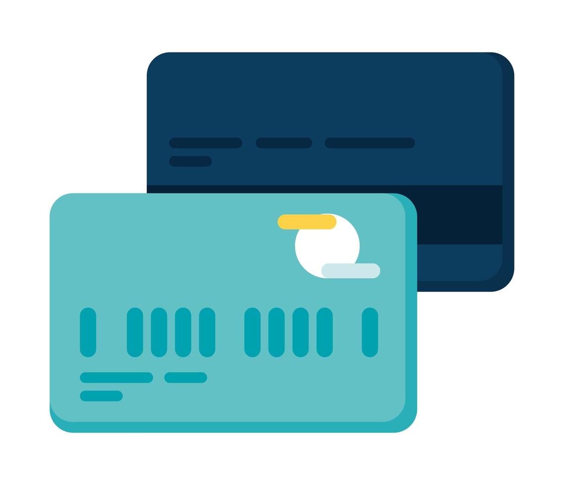Kreditkartengeld vektor
