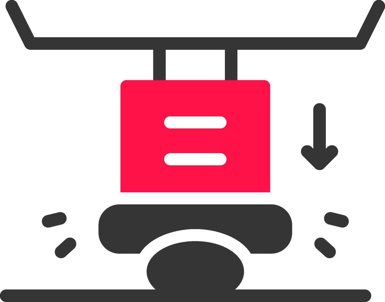 hydraulisches kreatives Icon-Design vektor