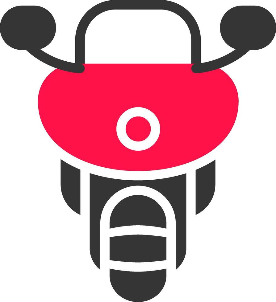 Motorrad kreativ Symbol Design vektor