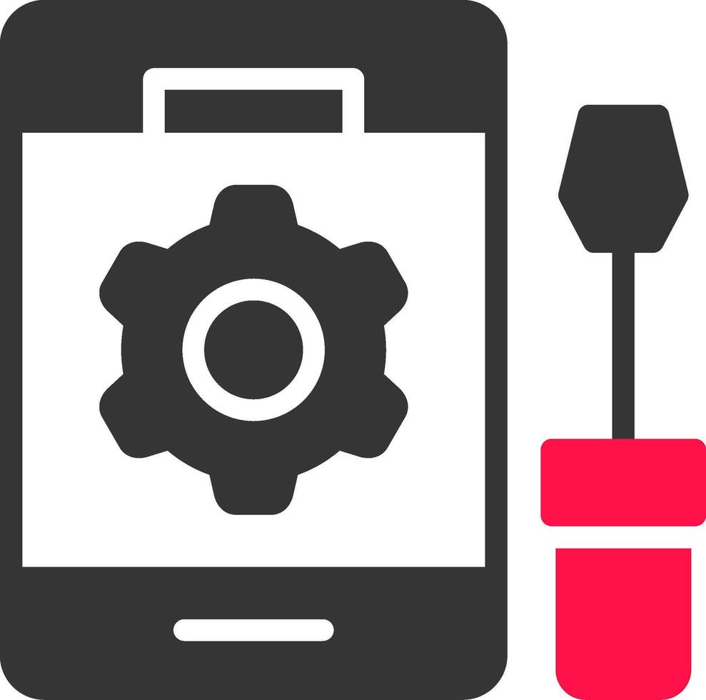 kreatives Icon-Design für Smartphones vektor