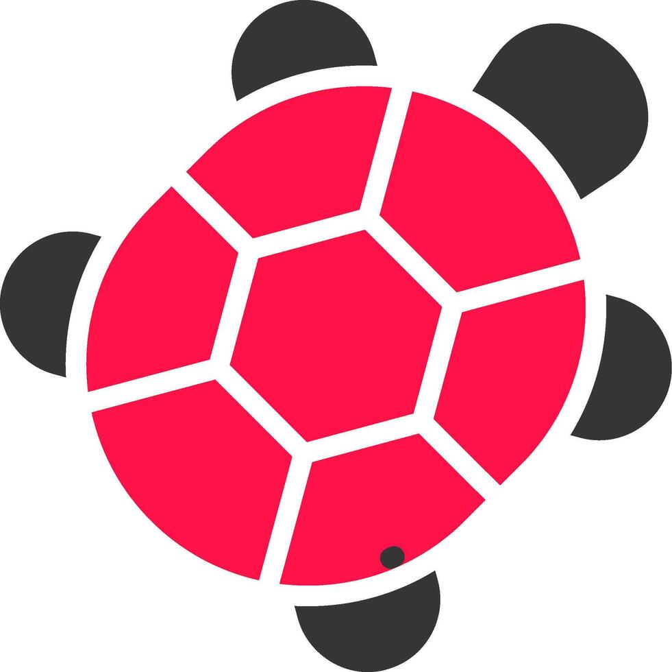 Schildkröte kreatives Icon-Design vektor