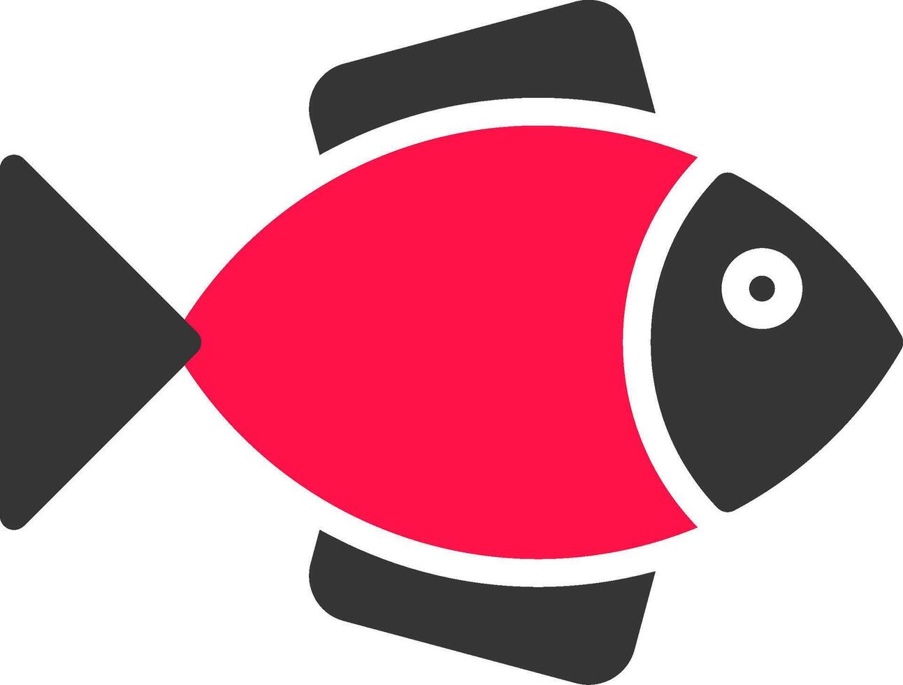fisk kreativ ikon design vektor