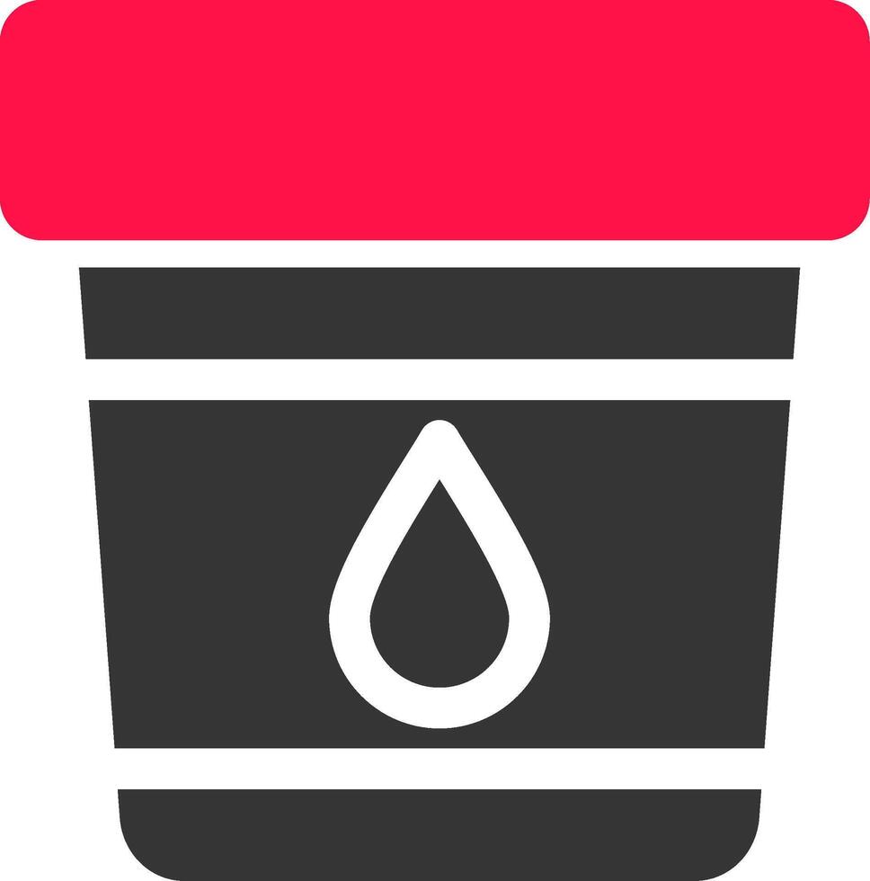 Urinprobe kreatives Icon-Design vektor