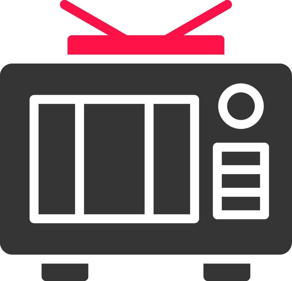 TV-kreatives Icon-Design vektor