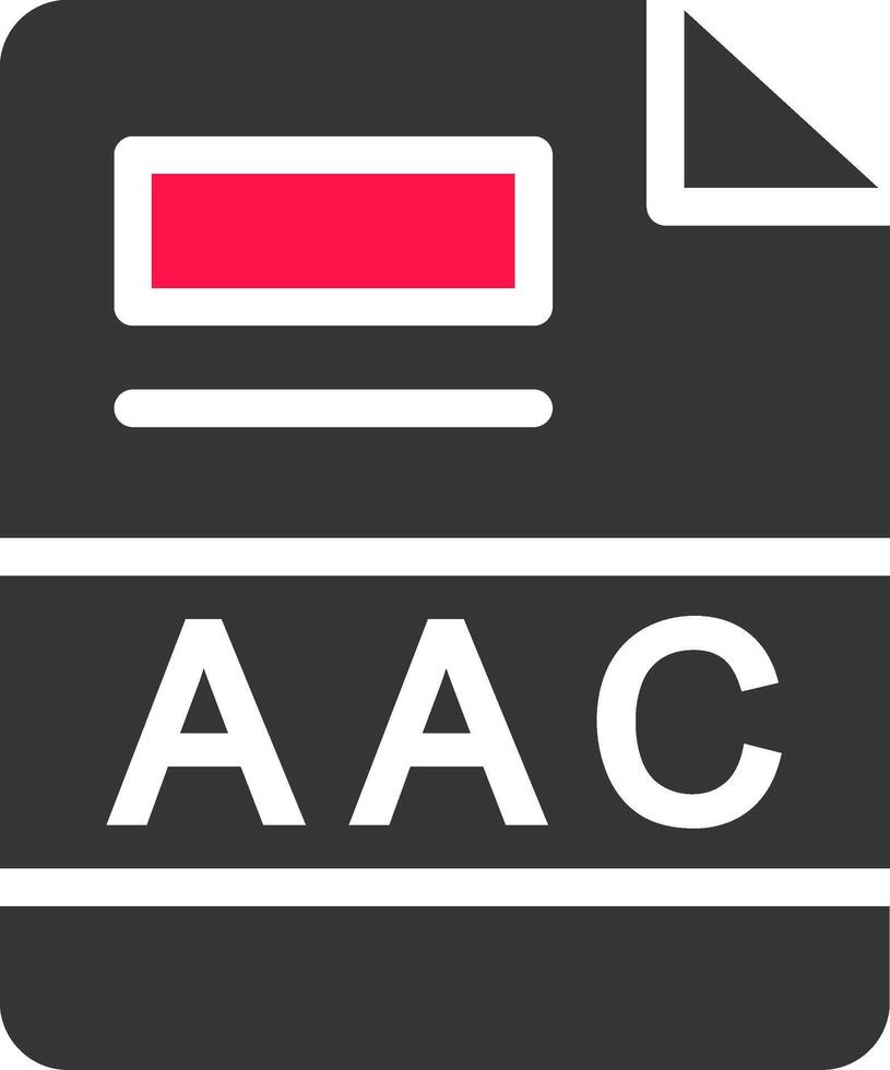 aac kreativ Symbol Design vektor