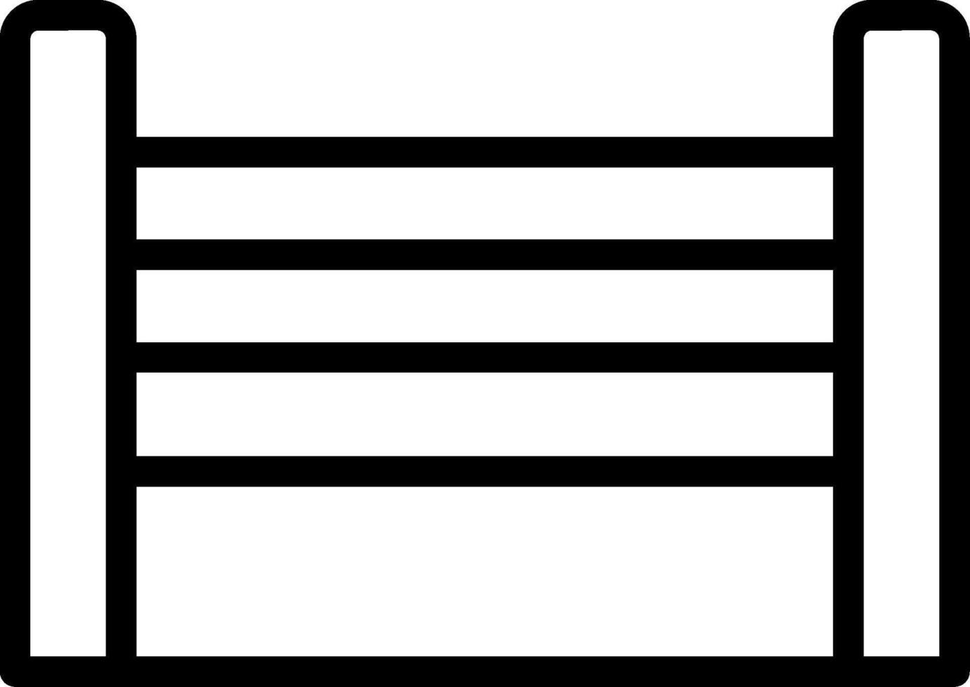 linje två färg vektor