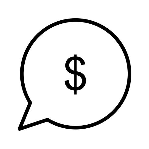 Vektor senden Sie Geld-Symbol