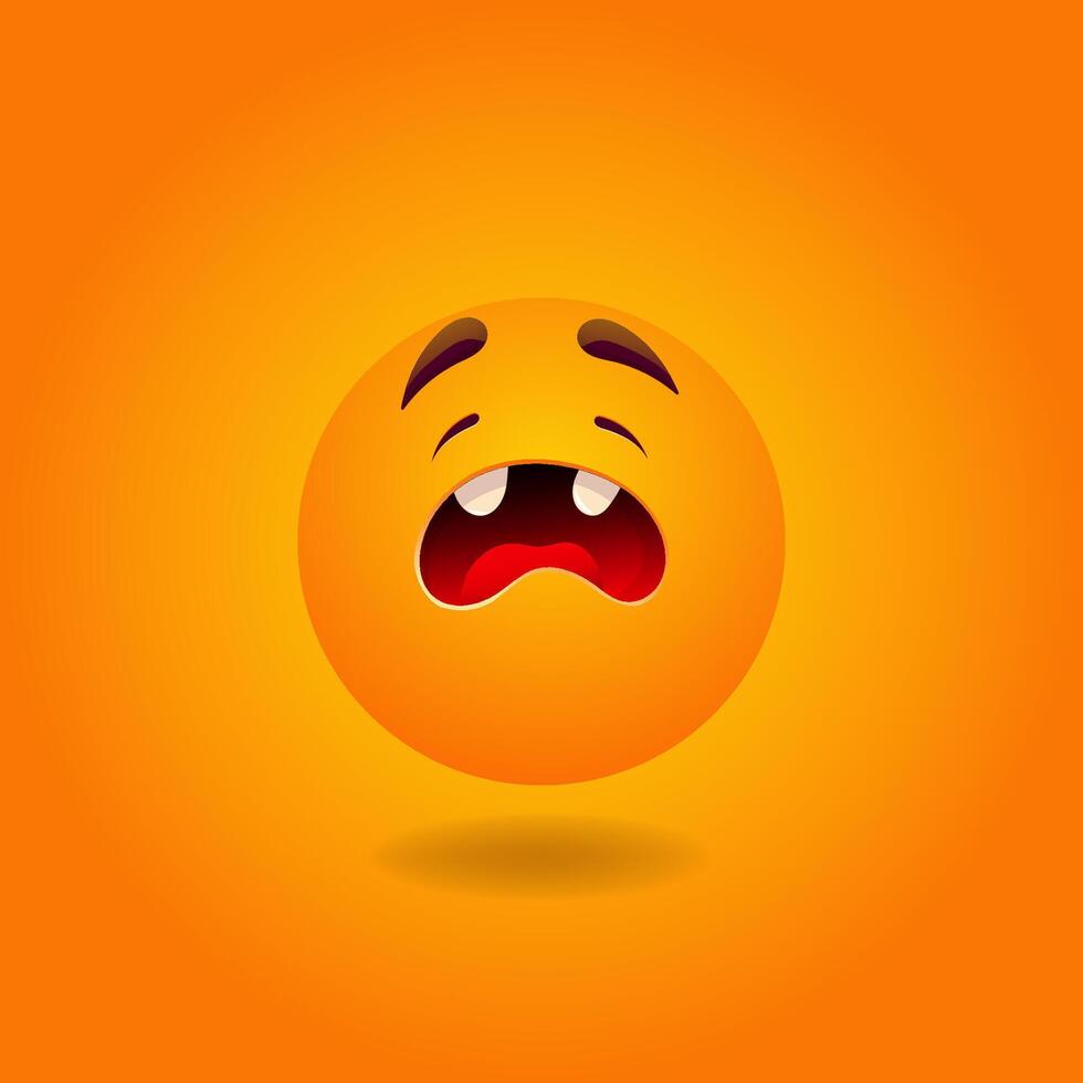 Lächeln oder Emoji. Emotionen. Design Element zum Werbung, Poster, druckt zum Kleidung, Banner, Abdeckungen, Kinder- Produkte, Webseiten, Sozial Netzwerke vektor