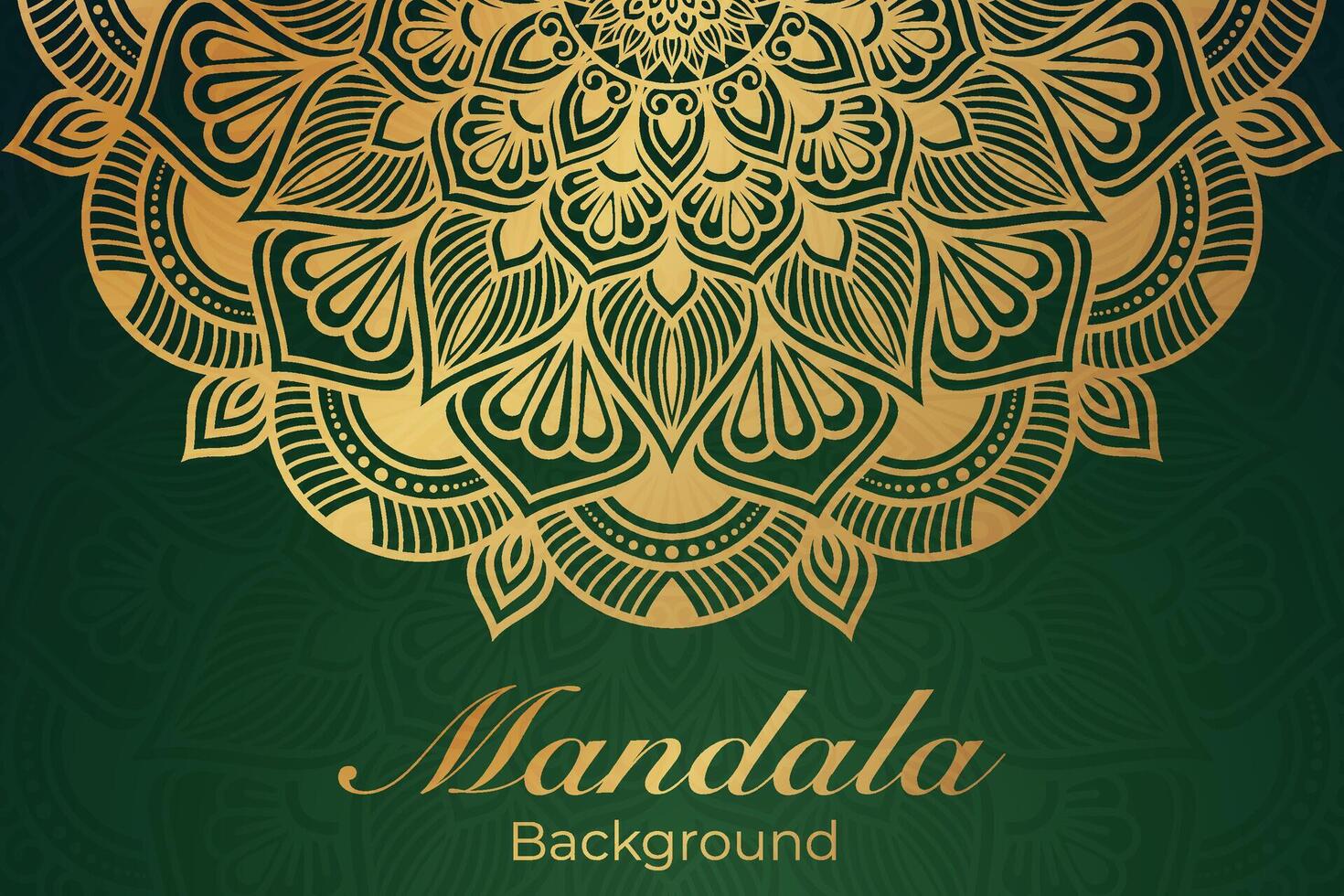 luxuriös Mandala Muster Hintergrund, Luxus Mandala Einladung Gruß Karte Design, kreisförmig Muster Vektor Design,