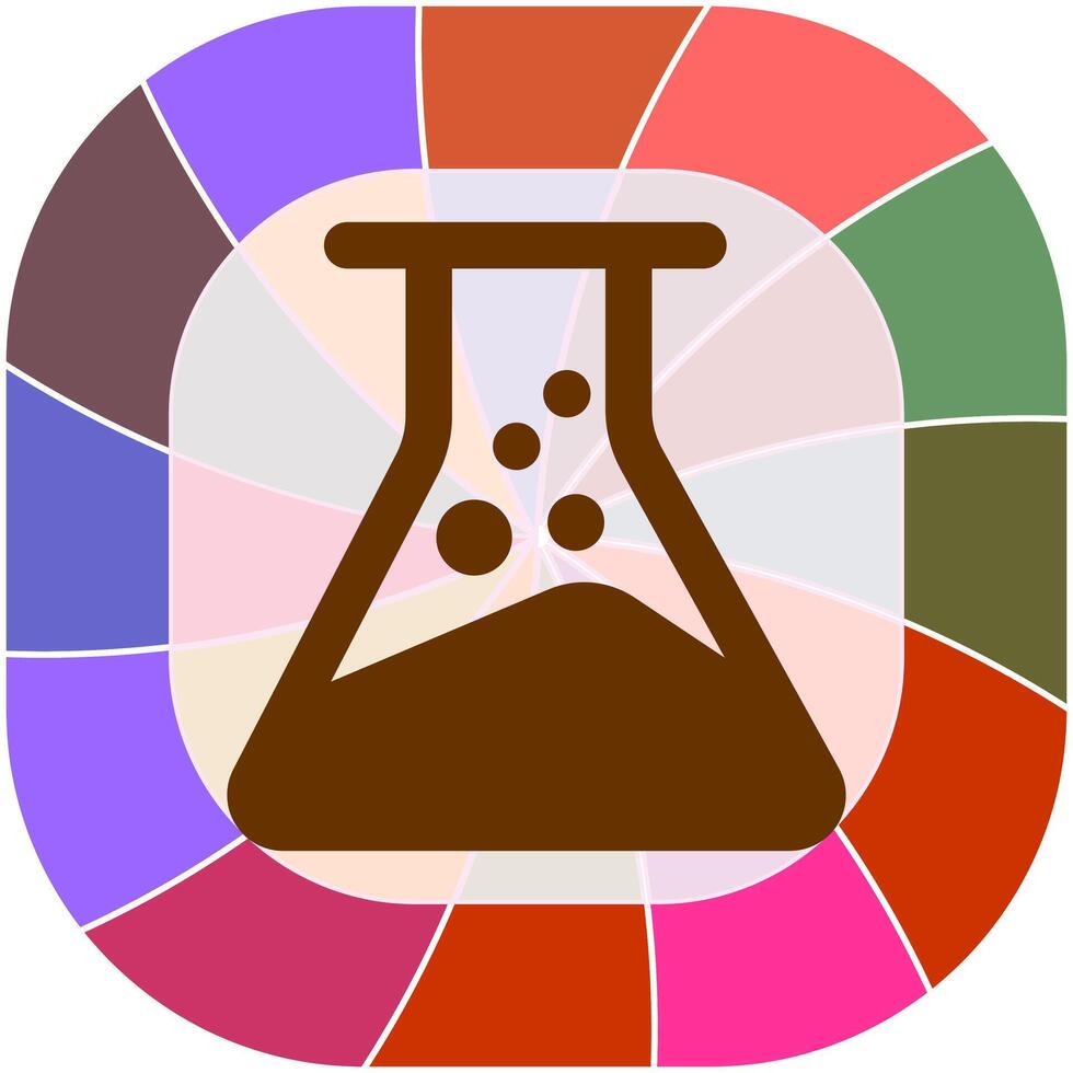 Vektorsymbol für chemische Flaschen vektor
