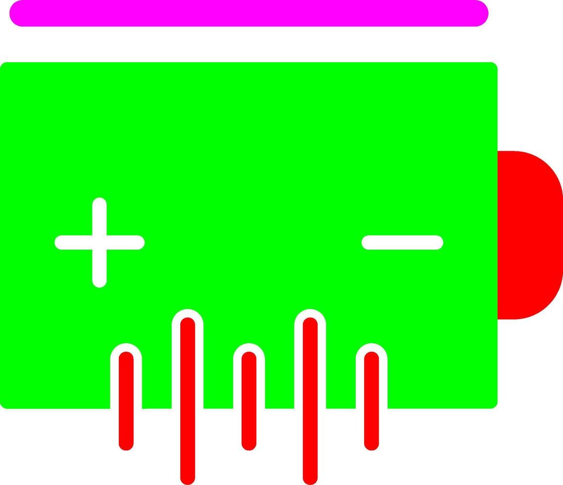 Batterievektorikone vektor