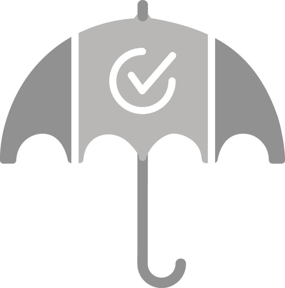 Regenschirm-Vektor-Symbol vektor