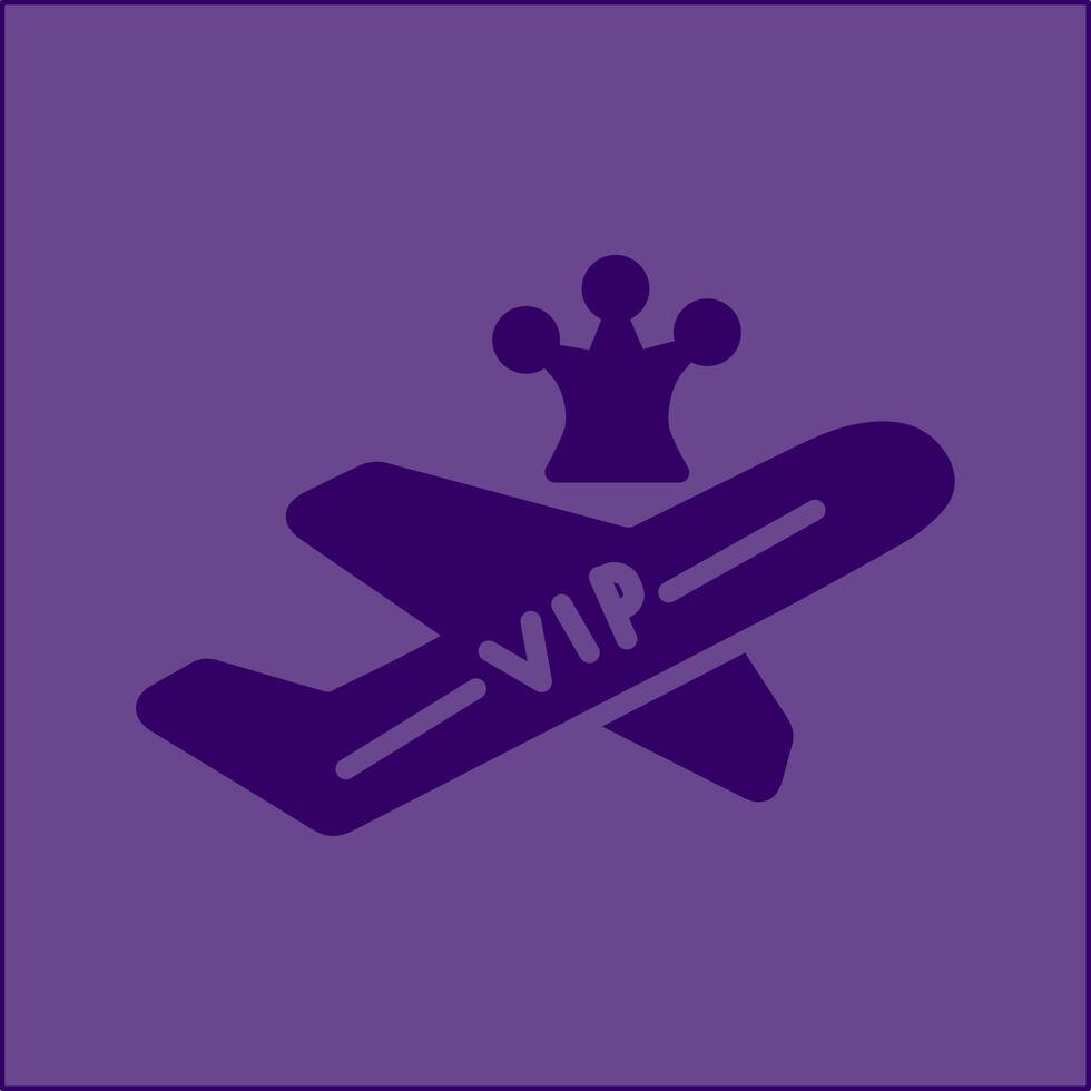 VIP-Passagier-Vektor-Symbol vektor