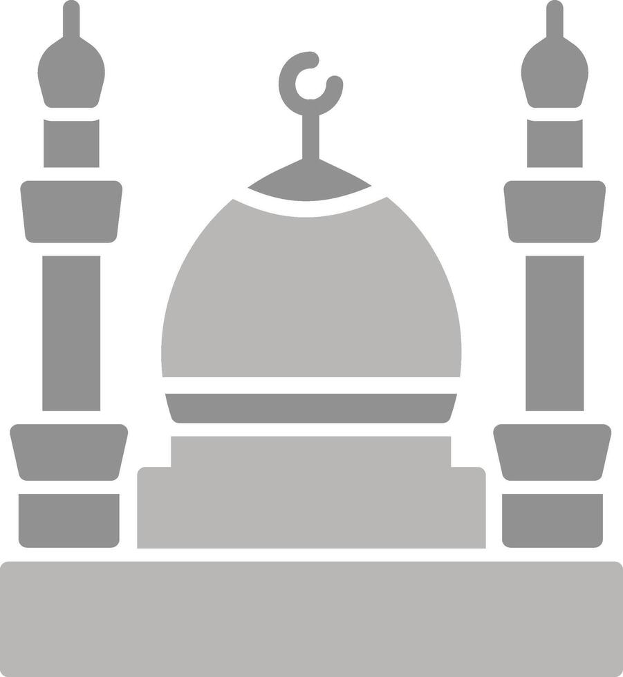 Moschee-Vektor-Symbol vektor