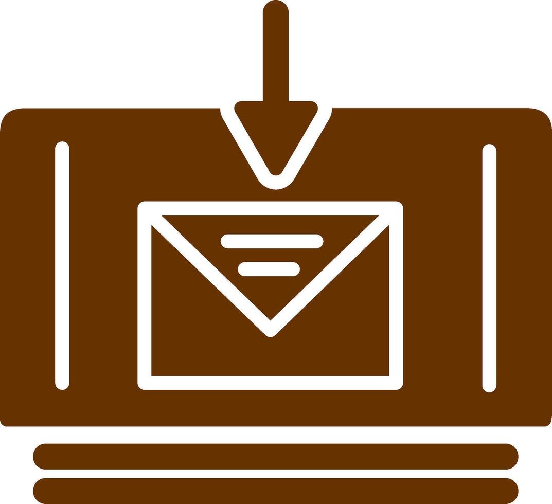 Mail herunterladen Vektor Symbol