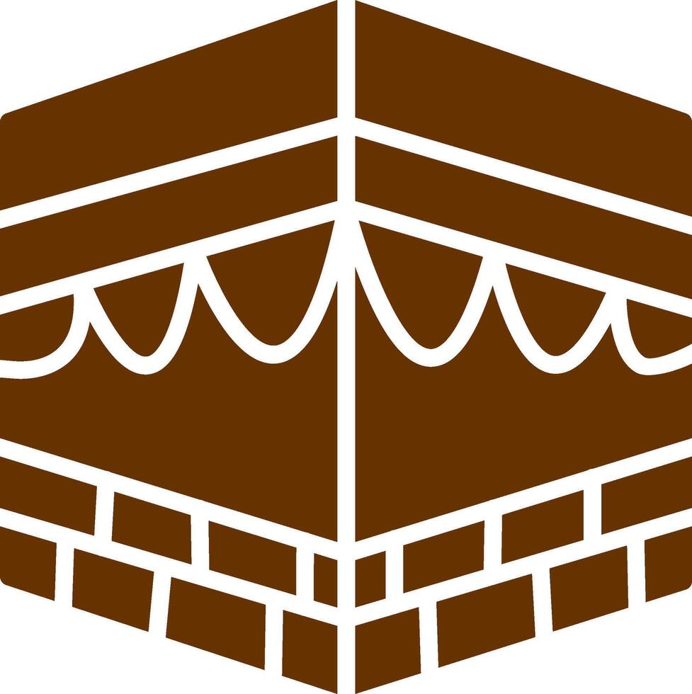 Khana Kaba-Vektorsymbol vektor