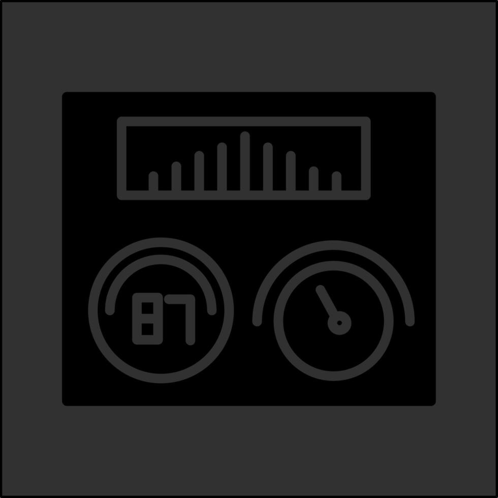 termoregulator vektor ikon