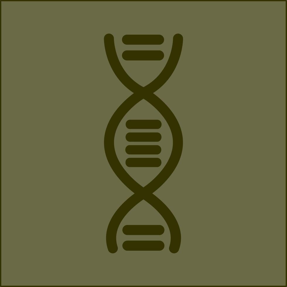 dna strukturera vektor ikon