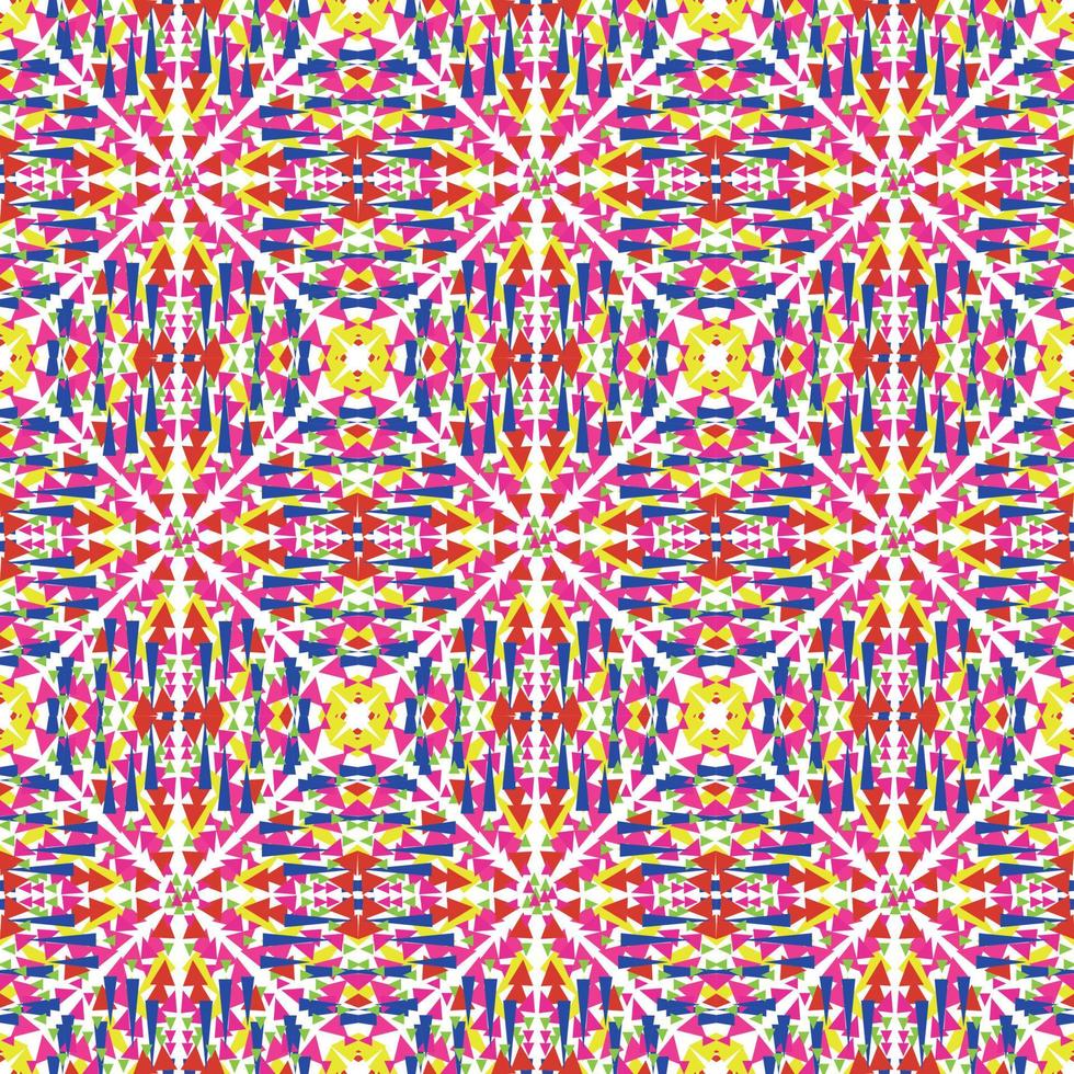 sömlösa mönster flerfärgat glas målat glas mosaik vektor
