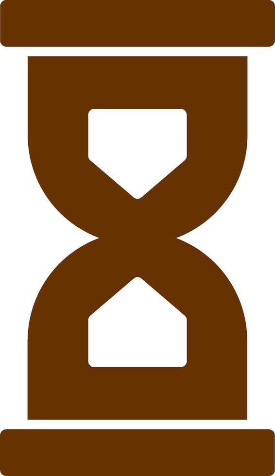 Sanduhr-Vektorsymbol vektor