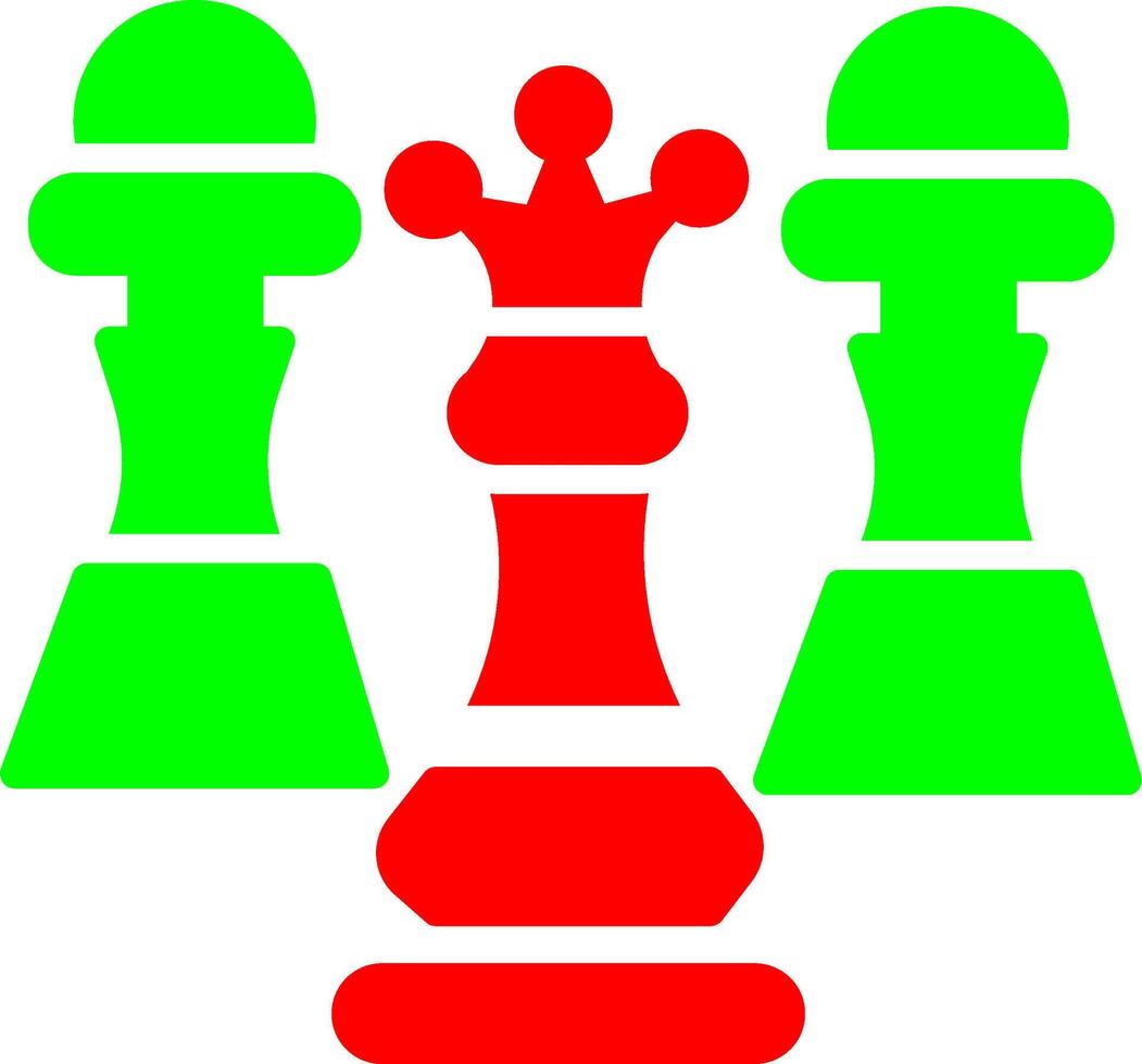 Schach-Vektor-Symbol vektor