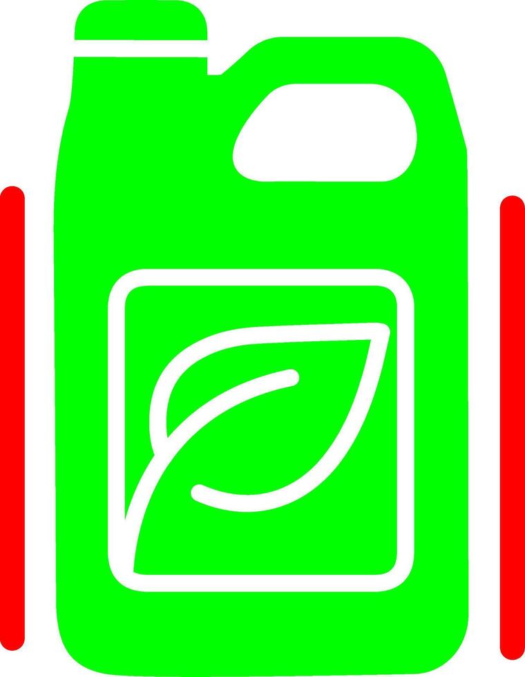Treibstoff Gallone Vektor Symbol