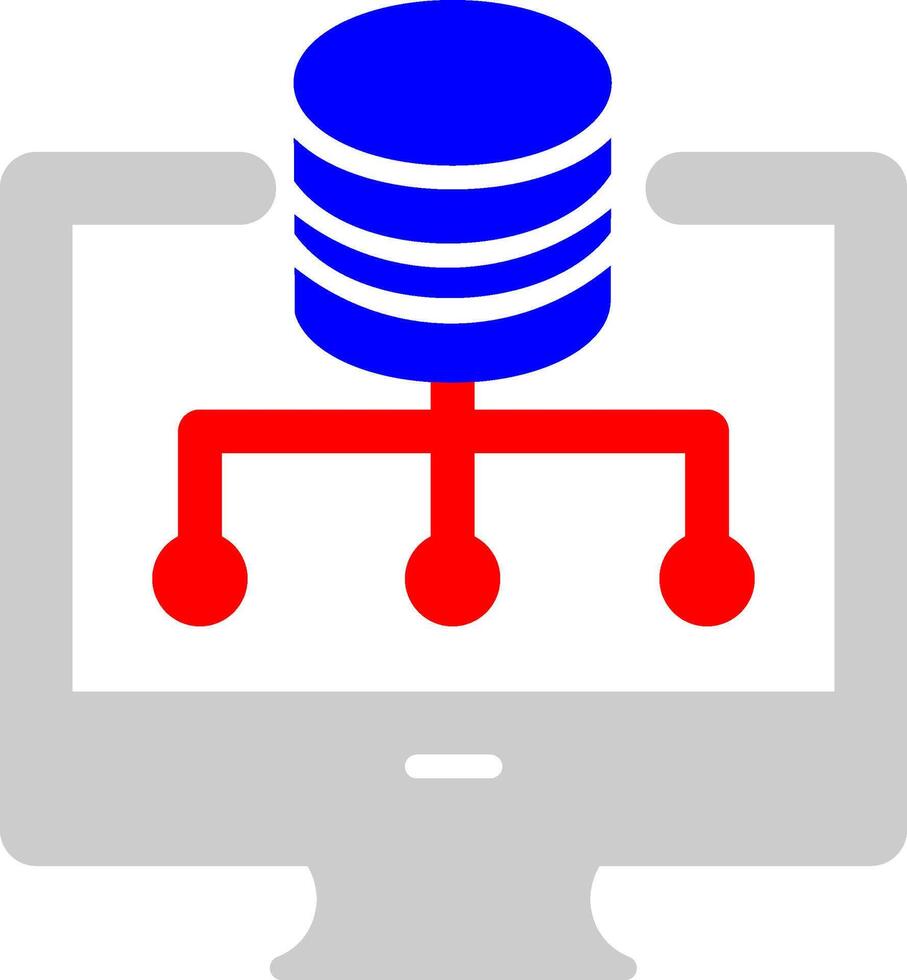 data lagring vektor ikon