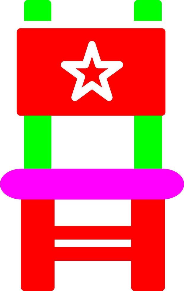 Sitzvektorsymbol vektor