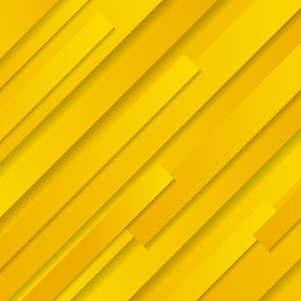 abstrakter gelb gestreifter geometrischer schräger Hintergrund und Textur. vektor