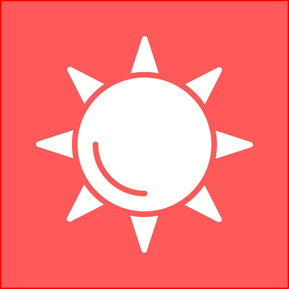 Sonne ich Vektor Symbol