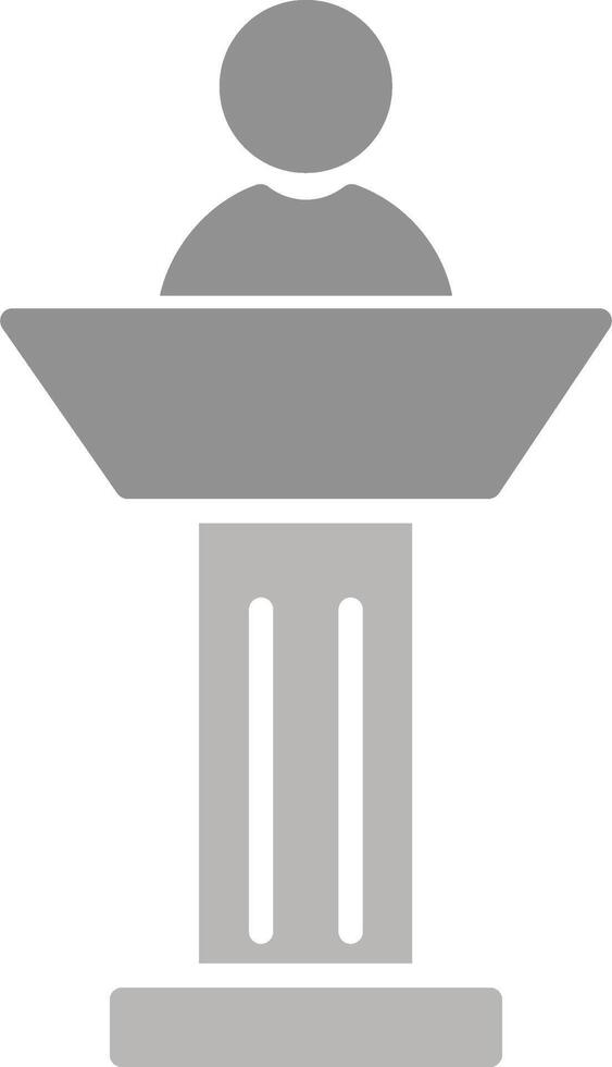 Podium-Vektor-Symbol vektor