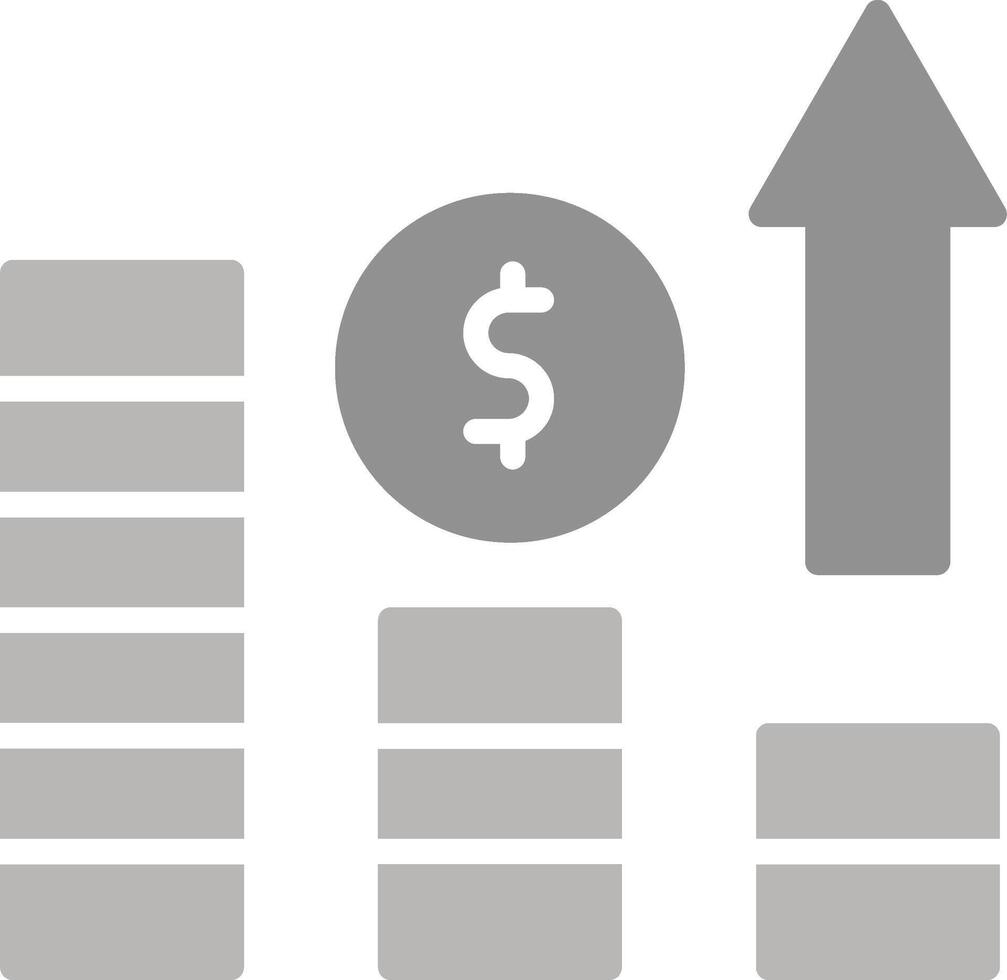 Vektorsymbol für Investitionen vektor