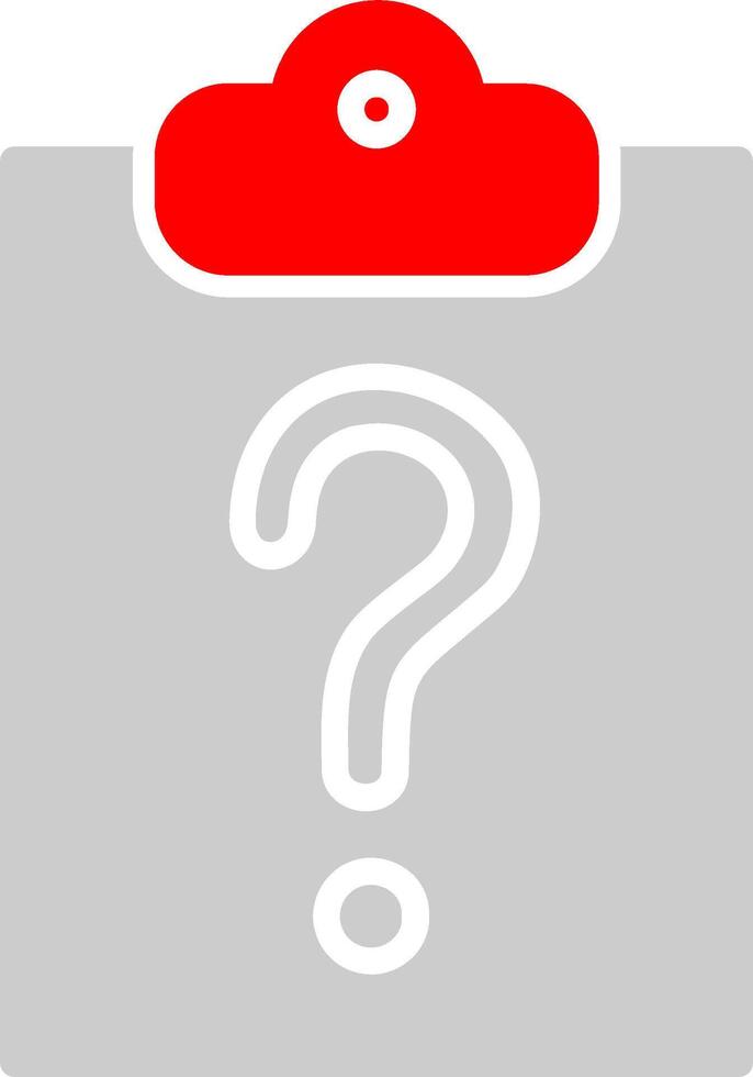 Frage Vektor Icon