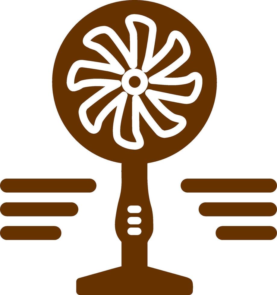 Fan-Vektor-Symbol vektor