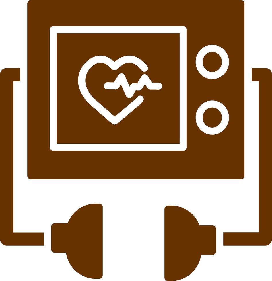 Defibrillator Vektor Symbol